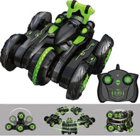 HKM-361811 Transformation 2.4GHz RC Stunt Car Toy - Double-Sided 6WD Drift Truck for Indoor and Outdoor Use