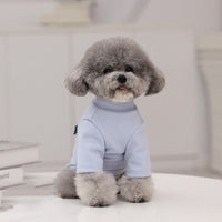 HKM-361811 Warm Thickened Sweatshirt for Dogs and Cats - Fashion Minimalist in Pink, Light Blue, Gray, Beige