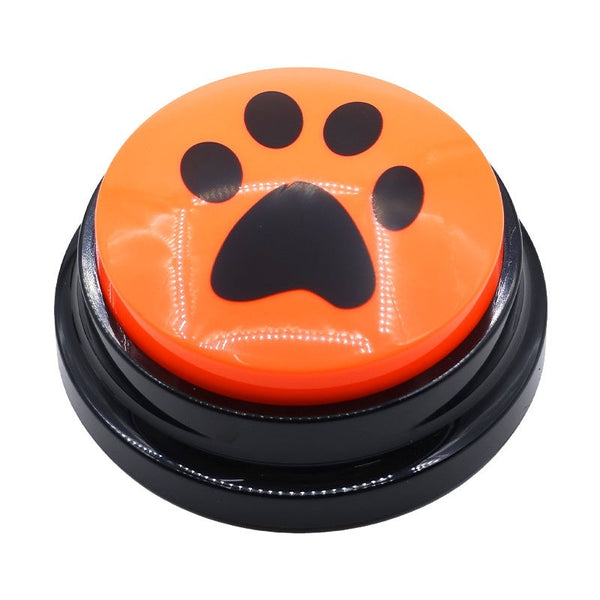 HKM-3618493 Pet Button Speaker with 30-Second Recording Feature - Plush Sound Box in Multiple Colors