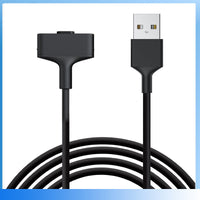 HKM-361939 Magnetic Charging Cable for Fitbit Alta HR and Ionic Smart Watches, 1m Length, Black