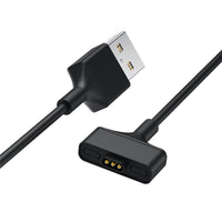 HKM-361939 Magnetic Charging Cable for Fitbit Alta HR and Ionic Smart Watches, 1m Length, Black