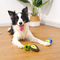 HKM-362003 Dog Spills Ball Avocado Rubber Pet