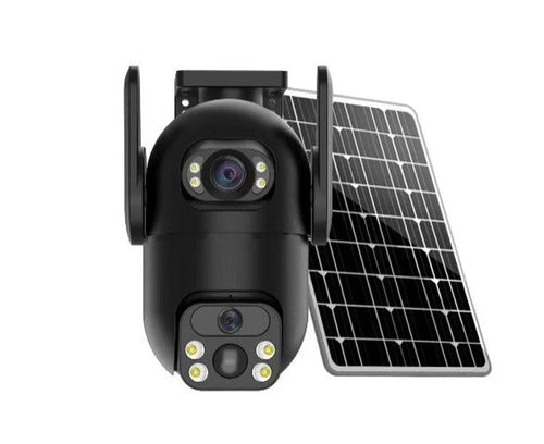 HKM-362067 Solar-Powered Outdoor Security Camera with Motion Detection and HD Video