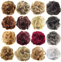 HKM-362131 Vibrant Colorful Hair Rings - 46 Shades for Styling and Accessories