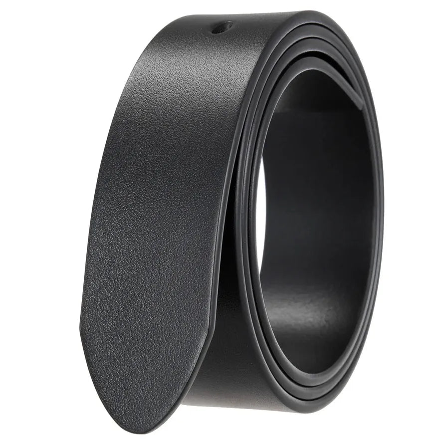 HKM-362259 Designer Leather Pin Buckle Belt 3.8CM Width - Versatile Fashion Accessory
