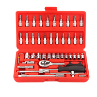 HKM-362579 Professional Hand Tool Kit in Hard Case for Automotive and Motorcycle Use
