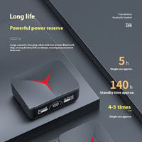 HKM-362707 High-Performance Bluetooth In-Ear Earbuds with Smart Noise Reduction and LED Battery Indicator