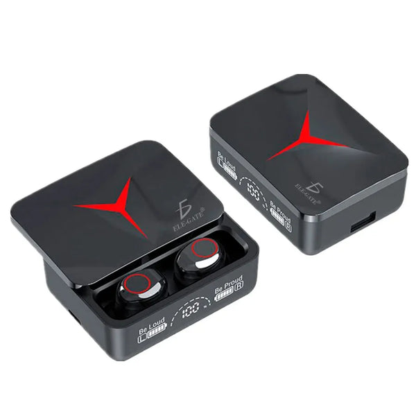 HKM-362707 High-Performance Bluetooth In-Ear Earbuds with Smart Noise Reduction and LED Battery Indicator