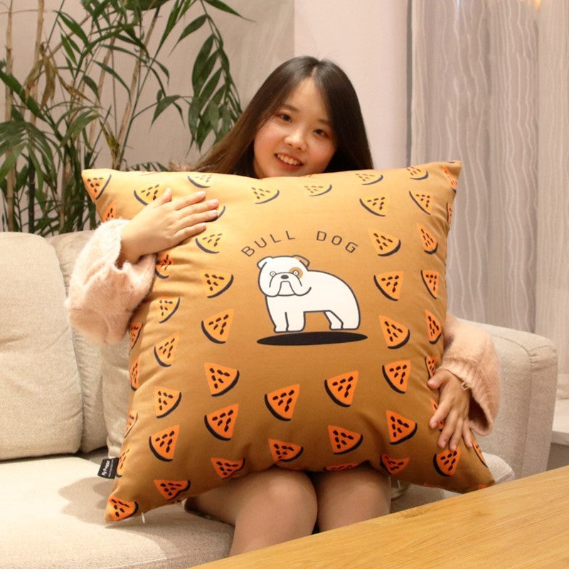 HKM-362707 Soft Plush Removable Cushion Cover - 65x65cm, Pillowcase Option Available