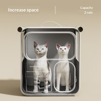 HKM-3628989 Large-Capacity Cat Carrier Backpack - Multi-Functional Rolling Design, Foldable, Lightweight Options Available