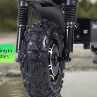 HKM-362899 Foldable Electric Offroad Scooter J30Max Dual Motor with 80-85km Range and 3000W Power