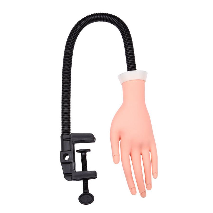 HKM-363027 Adjustable Nail Art Practice Hand with Movable Arm for Nail Techniques