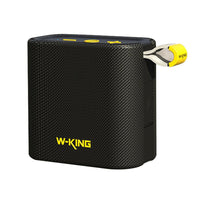 HKM-363027 Compact Waterproof Bluetooth Speaker with Long Battery Life - Black Portable Wireless Audio Solution