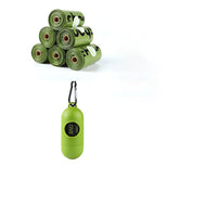 HKM-3630525 Eco-Friendly Biodegradable Dog Poop Bags with Dispenser - Multiple Roll Options Available
