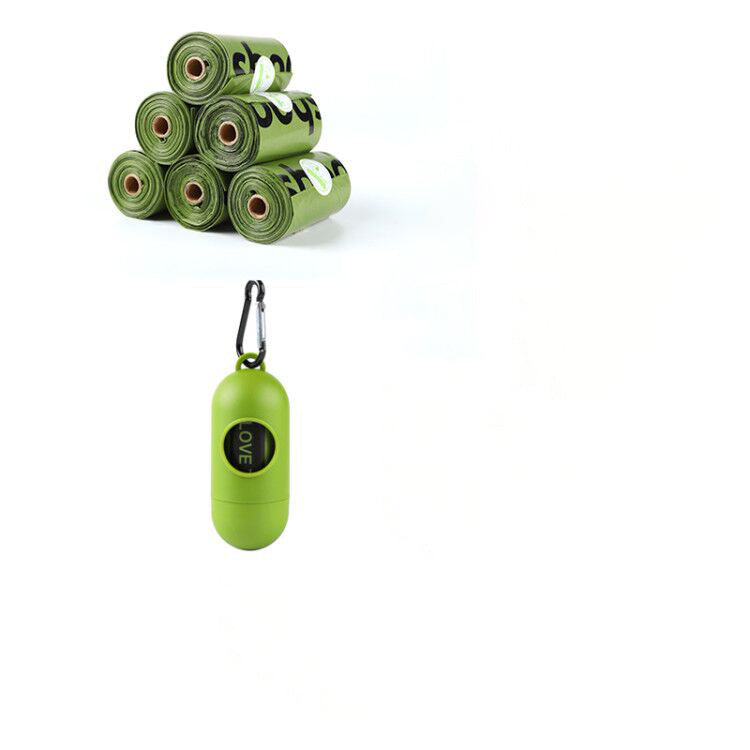 HKM-3630525 Eco-Friendly Biodegradable Dog Poop Bags with Dispenser - Multiple Roll Options Available