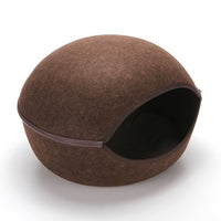 HKM-3630781 Egg-Shaped Warm Pet Bed with Detachable Cushion for Dogs, Cats, and Small Animals