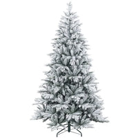 HKM-363155 7ft Pre-Lit Star-Shaped Christmas Tree with Standing Base for Festive Celebrations
