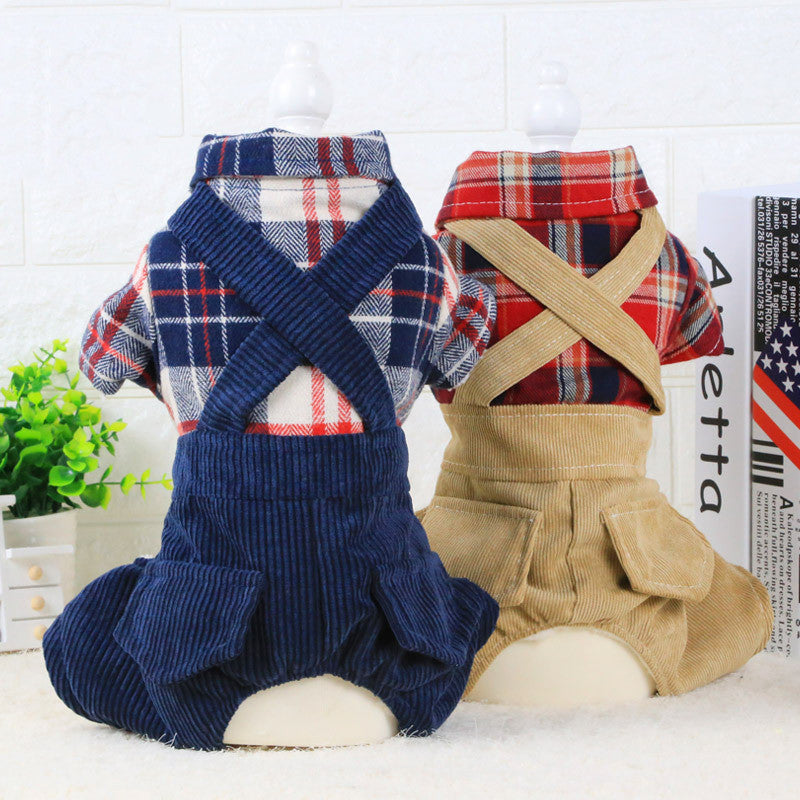 HKM-3633085 Four-Legged Cloth Overalls for Autumn and Winter Fashion