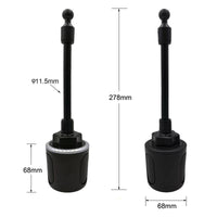 HKM-363411 Multifunctional Car Cup Holder Mobile Phone Mount with 360-Degree Adjustable Ball Head