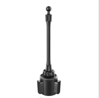HKM-363411 Multifunctional Car Cup Holder Mobile Phone Mount with 360-Degree Adjustable Ball Head