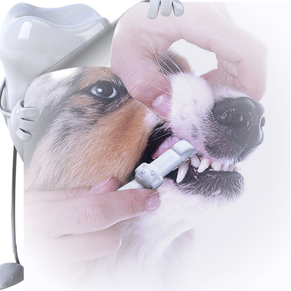 HKM-3634365 Portable Pet Tooth Cleaning Wipes with Replacement Heads and Cotton for Comprehensive Dental Care