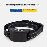 HKM-3634493 Automatic Waterproof Bark Control Collar for Dogs - Available in Black, White, and Fluorescent Green