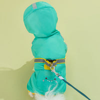 HKM-3634877 Waterproof Fruit Printed Raincoat for Dogs in Various Colors and Sizes
