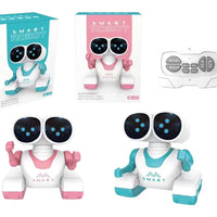 HKM-363539 Smart Interactive Remote Control Dancing Robot Toy for Kids - Educational, Musical, Light & Sound Functions