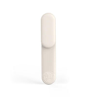 HKM-363603 Stainless Steel Knot Opening Tool Brush in Cream White, Avocado Green, and Peach Powder