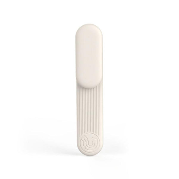 HKM-363603 Stainless Steel Knot Opening Tool Brush in Cream White, Avocado Green, and Peach Powder