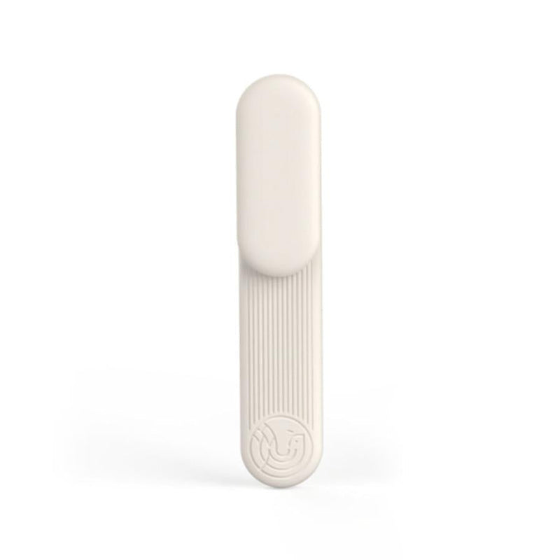 HKM-363603 Stainless Steel Knot Opening Tool Brush in Cream White, Avocado Green, and Peach Powder