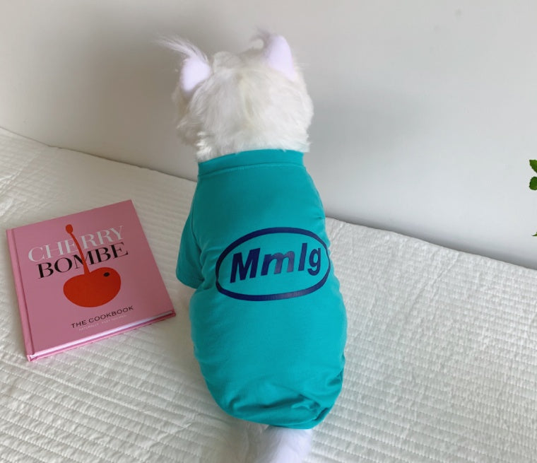 HKM-3636669 Casual Cotton T-Shirt for Dogs, Cats, and Pets - Universal Fit