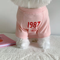 HKM-3636669 Casual Cotton T-Shirt for Dogs, Cats, and Pets - Universal Fit