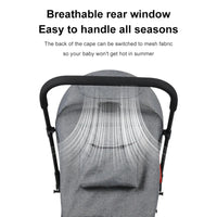 HKM-363731 2 in 1 Be-directional Baby Stroller with Car Seat for Toddlers - Lightweight Folding Design