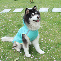 HKM-3639869 Waterproof Dog Raincoat with Reflective Strips and Detachable Hood for Outdoor Activities