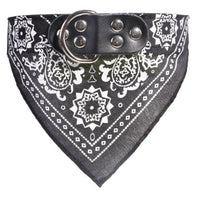 HKM-3640253 Pet-Adjustable Microfiber Leather Dog Collar - Medium to Large Sizes Available