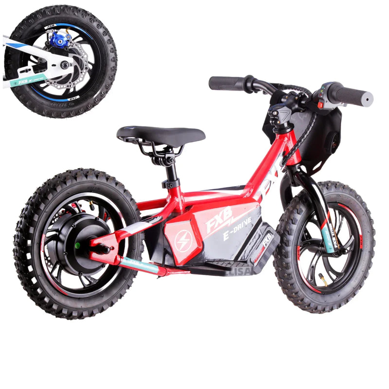 HKM-364115 Electric Mini Motorcycle for Kids with 36V Lithium Battery, 12" Wheels, Dual Speed, and Disc Brake