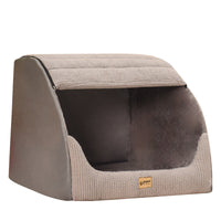 HKM-3641917 Removable Washable Pet Bed for Medium to Large Dogs in Classic Gray