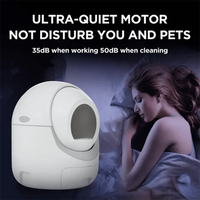 HKM-364307 Automatic Self-Cleaning Cat Litter Box with App Control