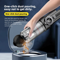 HKM-364435 Portable Handheld Wireless Vacuum Cleaner with Long Life Brushless Motor and Powerful Suction