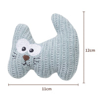 HKM-3645501 Catnip Plush Chew Toy with Bell for Kittens and Cats - Bite Resistant Teething Toy