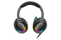 HKM-364691 Onikuma K9 3.5mm Wired RGB Gaming Headset with Active Noise Cancellation and Comfortable Over-Ear Design