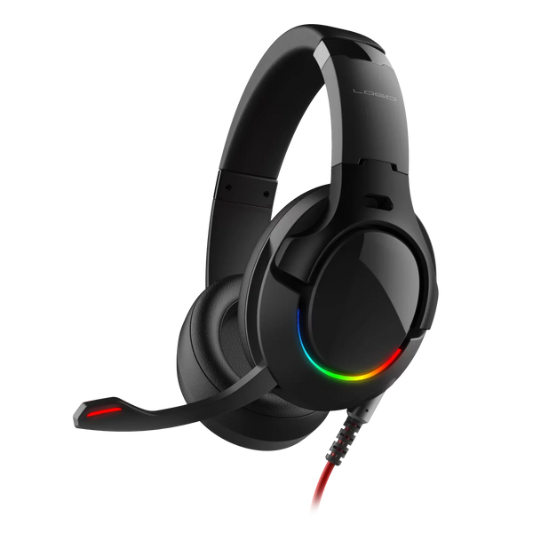 HKM-364691 Onikuma K9 3.5mm Wired RGB Gaming Headset with Active Noise Cancellation and Comfortable Over-Ear Design