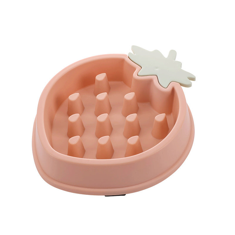 HKM-3648189 Pineapple-Shaped Slow Feed Pet Bowl in Vibrant Colors Suitable for Dogs