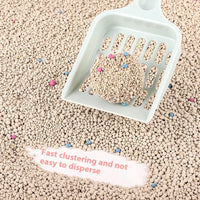 HKM-3649469 Bentonite Cat Litter with Original Lemon and Lavender Scents, Low Dust Formula