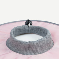 HKM-3649981 Pet Circle Collar for Cats - Light Blue, Pink, Fruit Green - Size M, L, XL, Polyester Material