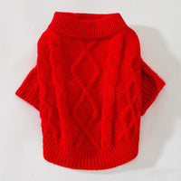 HKM-3651773 Spring Knitted Rib Sweater for Small Dogs and Cats in Multiple Colors