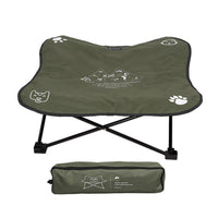HKM-3652413 Detachable Outdoor Folding Pet Bed with Waterproof Oxford Cloth and Aluminum Alloy Frame