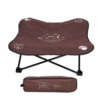 HKM-3652413 Detachable Outdoor Folding Pet Bed with Waterproof Oxford Cloth and Aluminum Alloy Frame