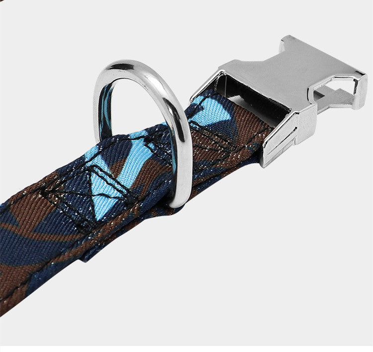 HKM-3653565 Adjustable High Reflective Dog Collar for Small, Medium, and Large Breeds - Comfortable and Breathable with Night Visibility